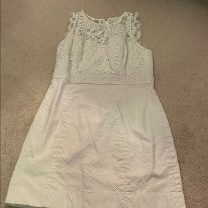 Lilly Pulitzer White Lace Dress